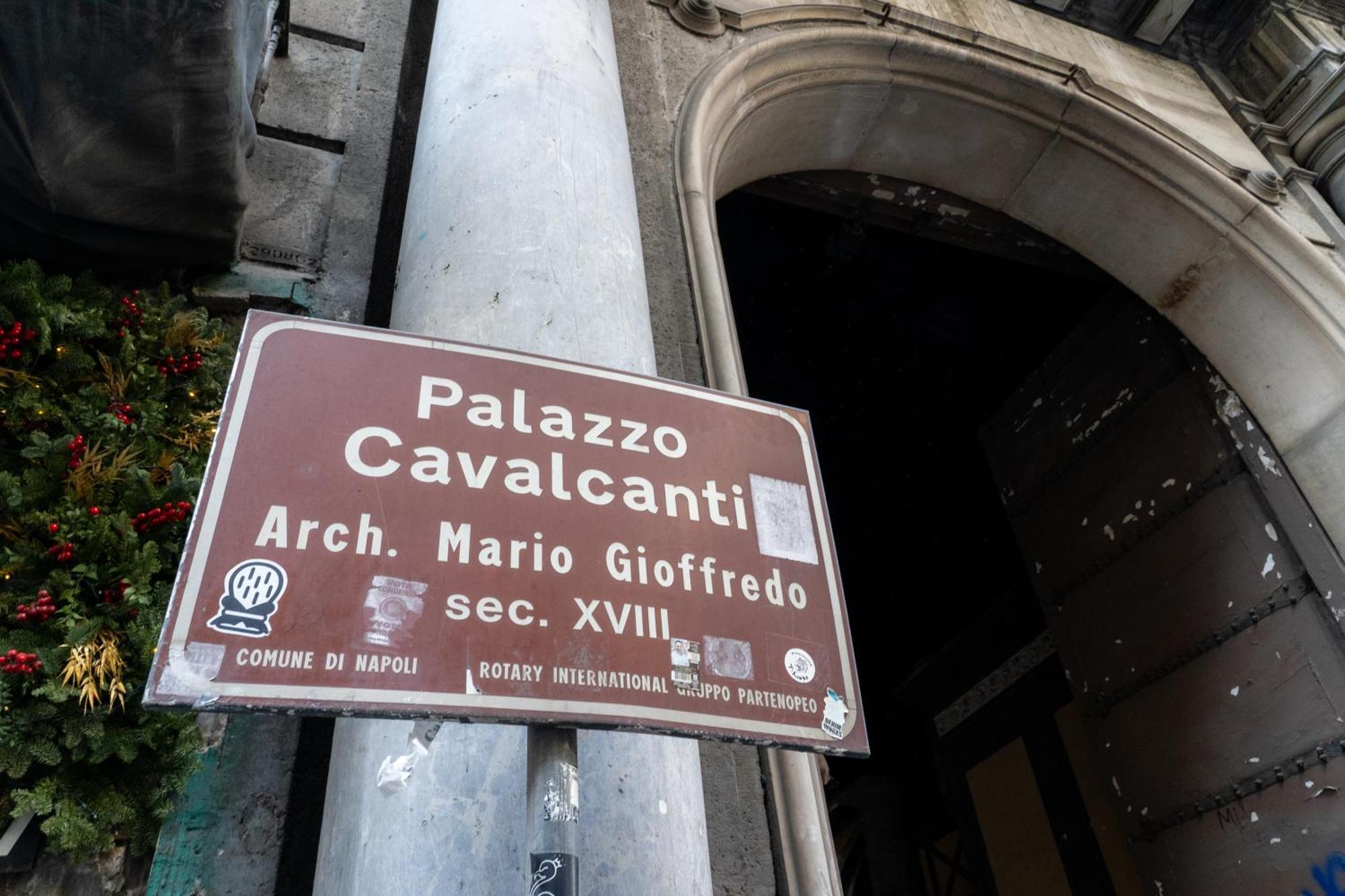Domus Sibyllina, Palazzo Cavalcanti Napoli Eksteriør billede